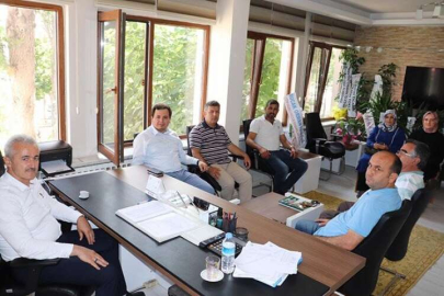 Sancaktar ve ekibinden Keser’e ziyaret