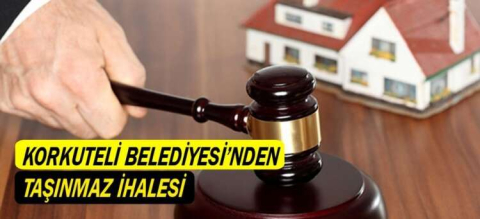 100 Adet taşınmaz satışa çıkıyor