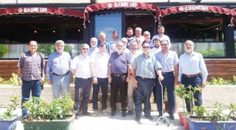 Saadet Partisi kahvaltıda buluştu
