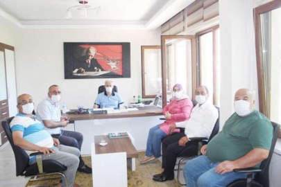 Yapılmışev ve ekibi ziyaretlerde