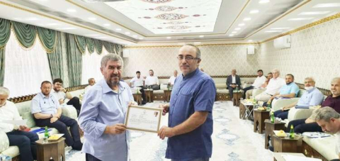 Karaloğlu’dan Yazıcı’ya Başarı Belgesi