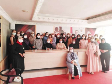 Kadın Kolları Başkanı Yılmaz’dan Korkuteli’ye ziyaret