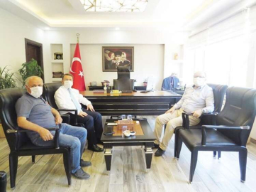 Vali Tutulmaz, Kaymakam Çimşit'i Ziyaret Etti