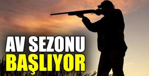 Avlanma sezonu bugün başlıyor