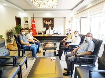  Eğitim-Bir-Sen’den Kaymakam Çimşit’e ziyaret