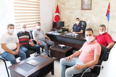 Esnaf Odası’ndan Jandarmaya ziyaret