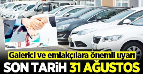Belgesi olmayan işlem yapamayacak!
