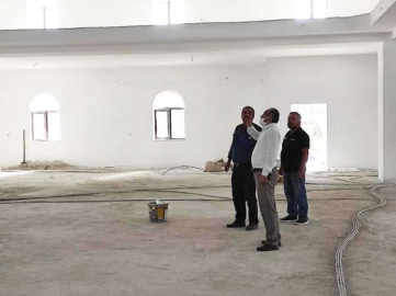  Yazıcı Şehitler Camisini ziyaret etti