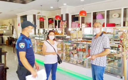 Korona virüs denetimi yapıldı