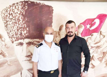  Küçükkarasucu’dan Tuğgeneral Başoğlu'na ziyaret