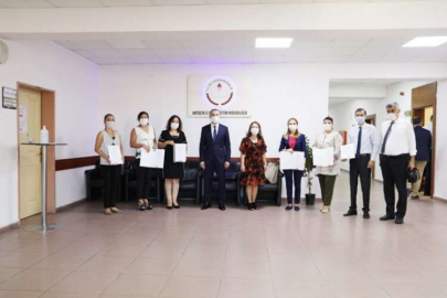 Cadıl Fen Lisesine 'Okulum Temiz' belgesi 