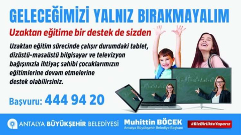 ‘Geleceğimizi Yalnız Bırakmayalım’ 