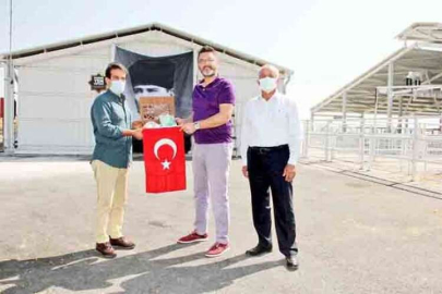 ATB Başkanı Çandır Kapalı Hayvan Pazarında