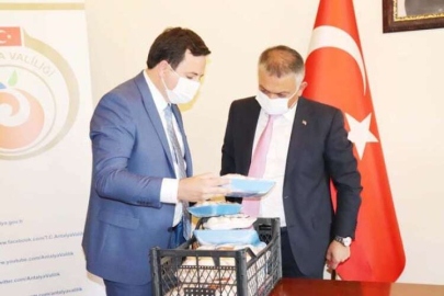Sancaktar ve ekibinden Vali Yazıcı’ya ziyaret