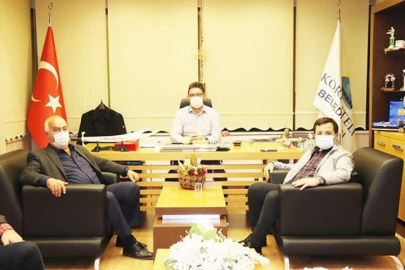 Sancaktar’dan İşlek’e geçmiş olsun ziyareti