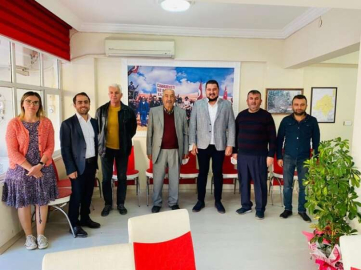 Caran’dan CHP’ye hayırlı olsun ziyareti