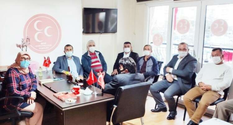   MHP’ye Kongre sonrası tebrik ziyaretleri sürüyor