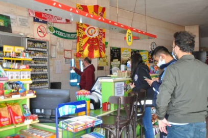 Korkuteli’de sigara ve maske denetimi