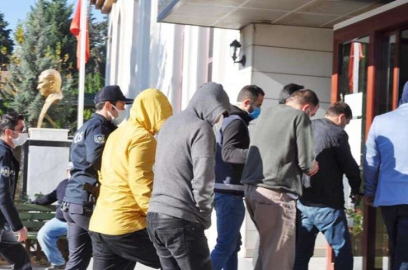  Darp ettikleri şahsı alıkoyan 12 kişi gözaltına alındı 