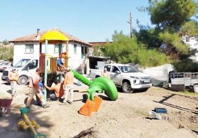 Büyükşehir’den Büyükköy Mahallesi’ne oyun parkı