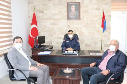  Sancaktar ve ekibinden Kılınç’a ziyaret