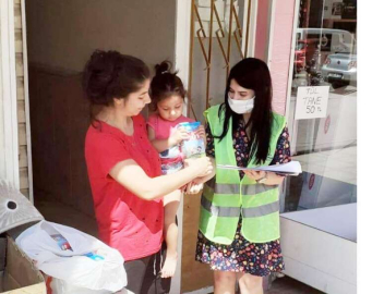 Korkuteli’de 83 aileye Halk Süt ulaştırılıyor