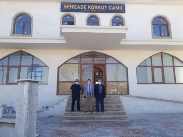  İl Müftüsü Artan cami inşatlarını inceledi