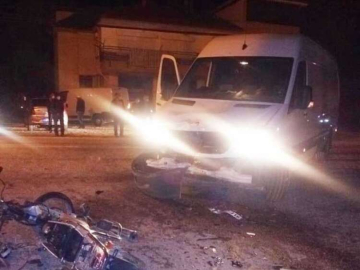 14 yaşındaki genç motosiklet kazasında öldü  