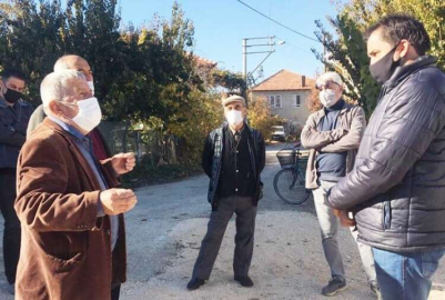 CHP ve İyi Parti’den yangınzede vatandaşa ziyaret