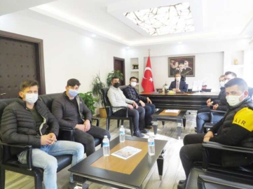 Ak Gençlik'ten Çimşit’e ziyaret