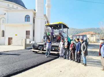 CAMİ YOLLARI ASFALTLANDI