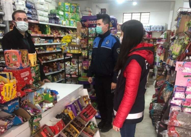  KORONA VİRÜS DENETİMLERİ ARALIKSIZ SÜRÜYOR
