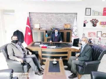 İYİ PARTİ’DEN MÜDÜR TAK’A ZİYARET