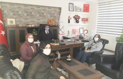 ÇİVİTÇİ VE EKİBİNDEN MİLLİ EĞİTİME ZİYARET