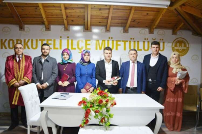 KORKUTELİ MÜFTÜLÜĞÜNDE 2020 YILINDA 44 NİKAH KIYILDI