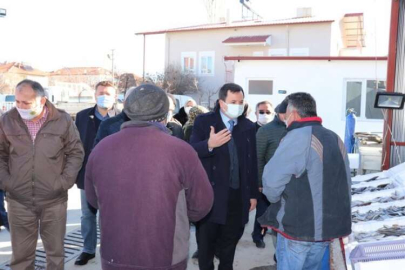 SANCAKTAR VE EKİBİ ÇARŞAMBA PAZARINDA