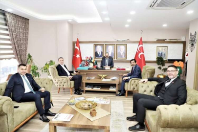 MHP’Lİ BAŞKANLARDAN DURGUN’A ZİYARET