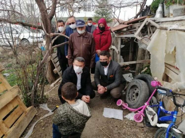 YANGINZEDE AİLEYE DEVLET ELİ UZANDI