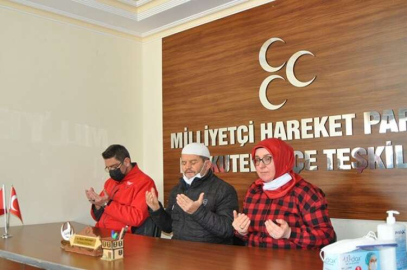  MHP ŞEHİTLER İÇİN KUR'AN-I KERİM OKUTTU