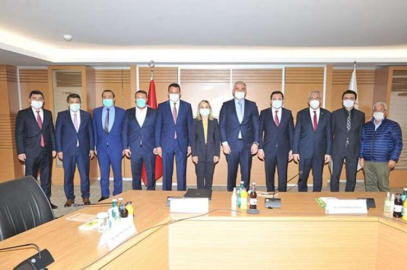 AK PARTİ HEYETİ ANKARA’DA