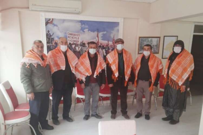 KORKUTELİ YÖRÜKLER DERNEĞİ’NDEN CHP’YE ZİYARET 