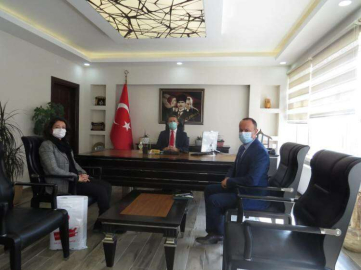 KIZILAY’DAN KAYMAKAM ÇİMŞİT’E ZİYARET