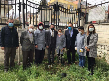  ÖZEL ÖĞRENCİLER İÇİN ZEYTİN FİDANI DİKİLDİ