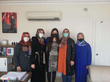  SAADETLİ KADINLARDAN AVUKATLAR GÜNÜ ZİYARETİ