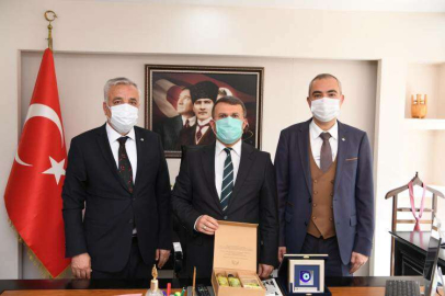  ATSO HEYETİ’NDEN KAYMAKAM ÇİMŞİT’E ZİYARET
