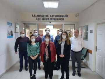 İL MÜDÜRÜ GÜNEY’DEN KORKUTELİ’NE ZİYARET