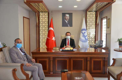 YAZICI’DAN İL MÜFTÜSÜ YALÇINKAYA’YA ZİYARET 