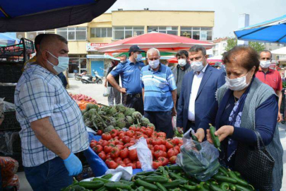 PAZARLAR AÇILDI, VATANDAŞ AKIN ETTİ