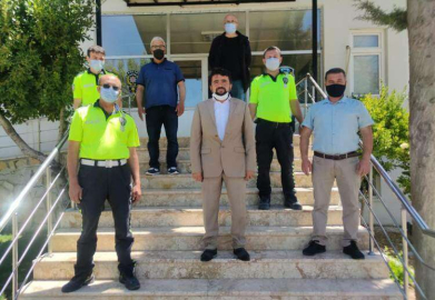 SAADET PARTİSİ’NDEN POLİSLERE BAYRAM ZİYARETİ