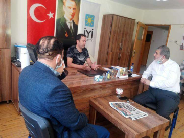  SAADET PARTİSİ’NDEN İYİ PARTİ’YE ZİYARET